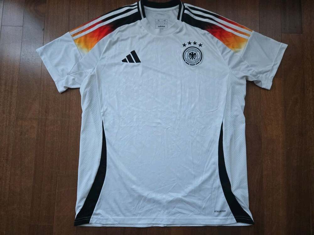 Adidas Germany 2023 Home Soccer Jersey Mens Sz Xl White AEROREADY